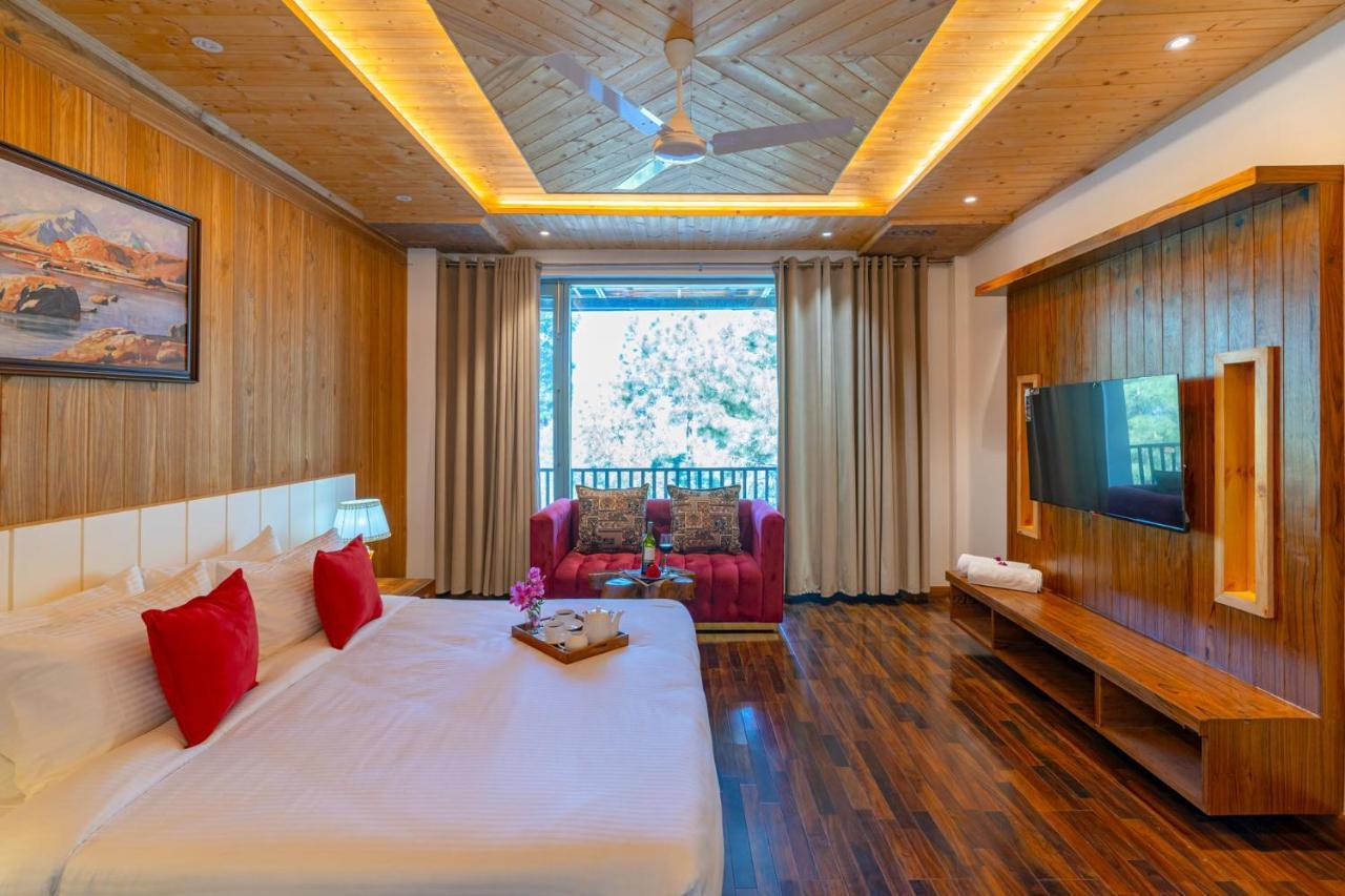 Stayvista At Aykon Estate - Modern Interiors, Views กัสซอลี ภายนอก รูปภาพ